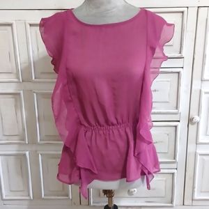 NWOT Small Susie Rose purplish pinkish top